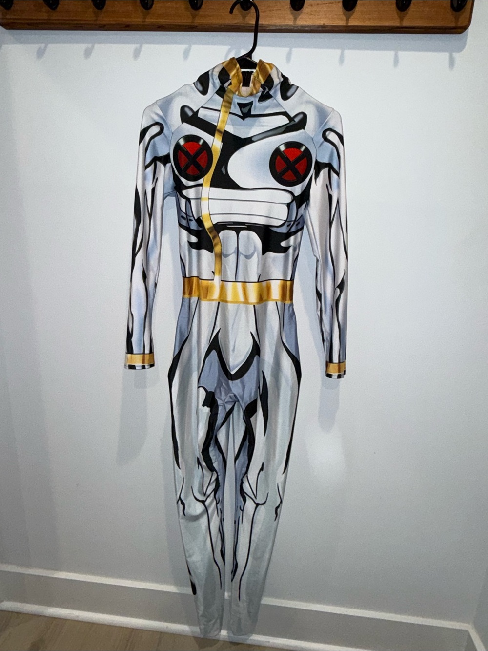 Marvel Storm Costume Adult One Size: Closed Foot - Picture 4 of 5